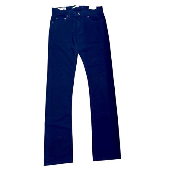 NEW REISS DRAKE MENS NAVY DENIM JEANS LANCASTER SLIM FIT SZ 28 - Picture 1 of 4